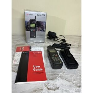 Sprint PCS Qualcomm QCP-2700 Dual Band Cell Phone w/ Box Charger & Car Charger